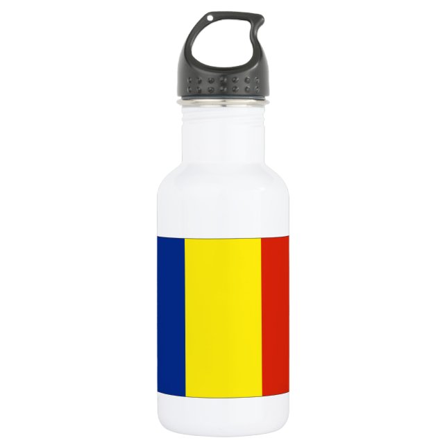 Botella De Agua Bandera de Rumania (Anverso)