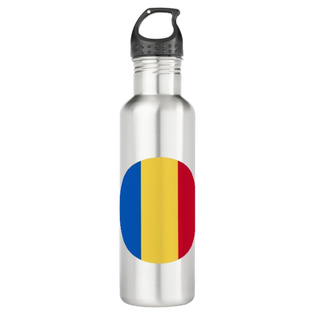 Botella De Agua Bandera de Rumania (Anverso)