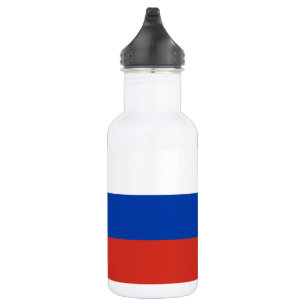 Botella De Agua Bandera de Rusia