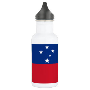 Botella De Agua Bandera de Samoa