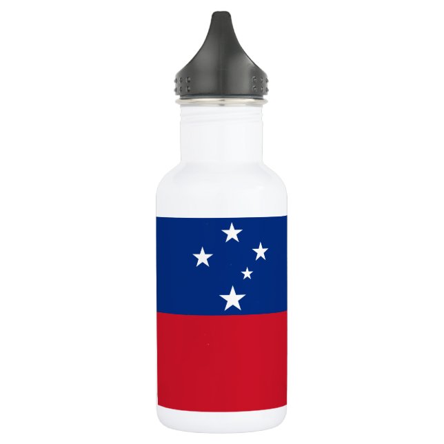 Botella De Agua Bandera de Samoa (Izquierda)