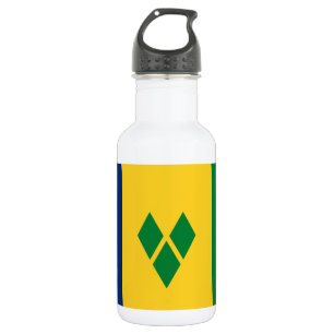 Botella De Agua Bandera de San Vicente
