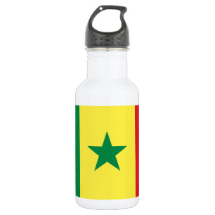 Botella De Agua Bandera de Senegal