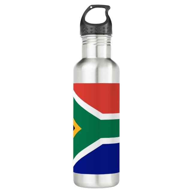 Botella De Agua Bandera de Sudáfrica (Anverso)