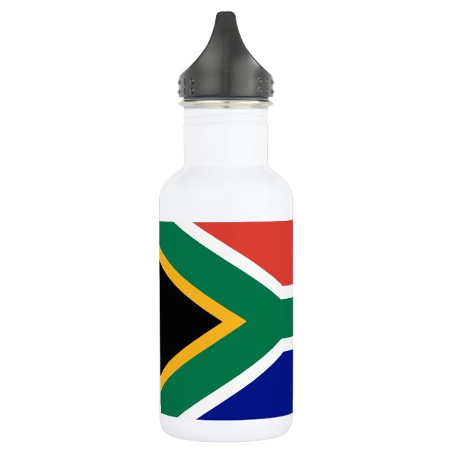 Botella De Agua Bandera de Sudáfrica (Izquierda)