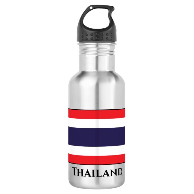 Botella De Agua Bandera de Tailandia (Anverso)