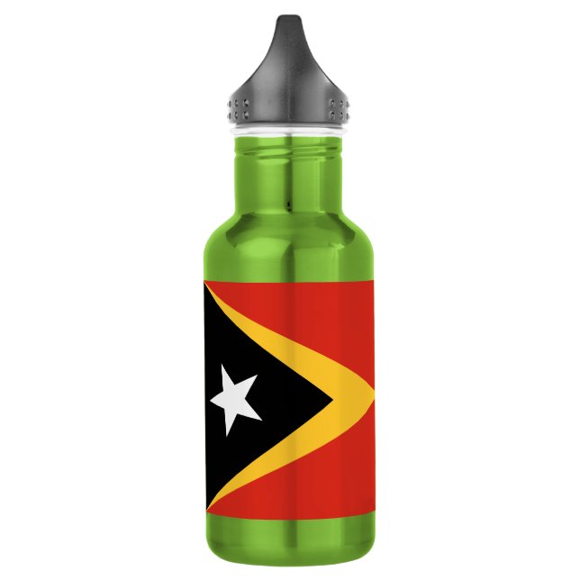 Botella De Agua Bandera de Timor Oriental (Izquierda)