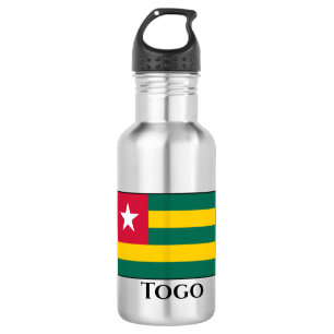 Botella De Agua Bandera de Togo