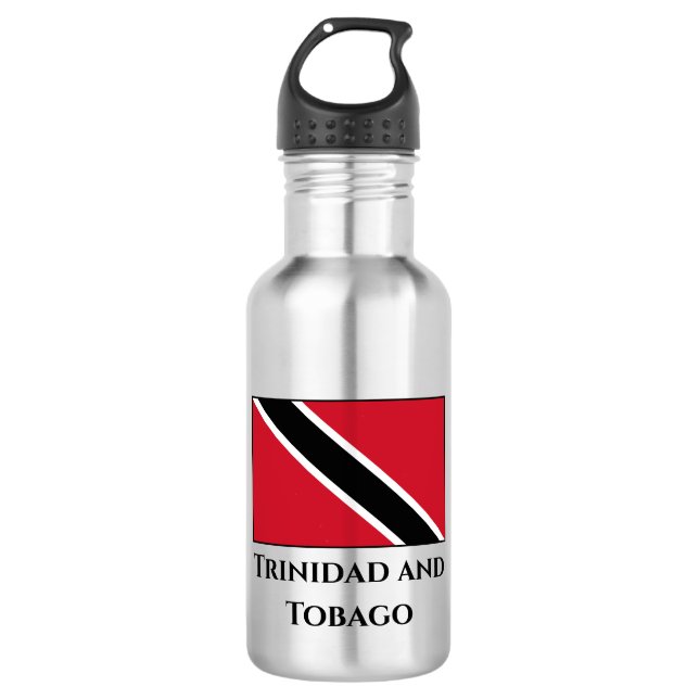 Botella De Agua Bandera de Trinidad y Tobago (Anverso)