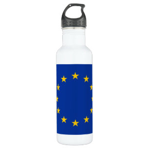 Botella De Agua Bandera de unión europea