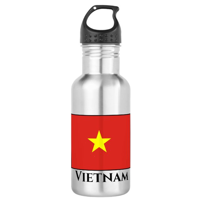 Botella De Agua Bandera de Vietnam (vietnamita) (Anverso)