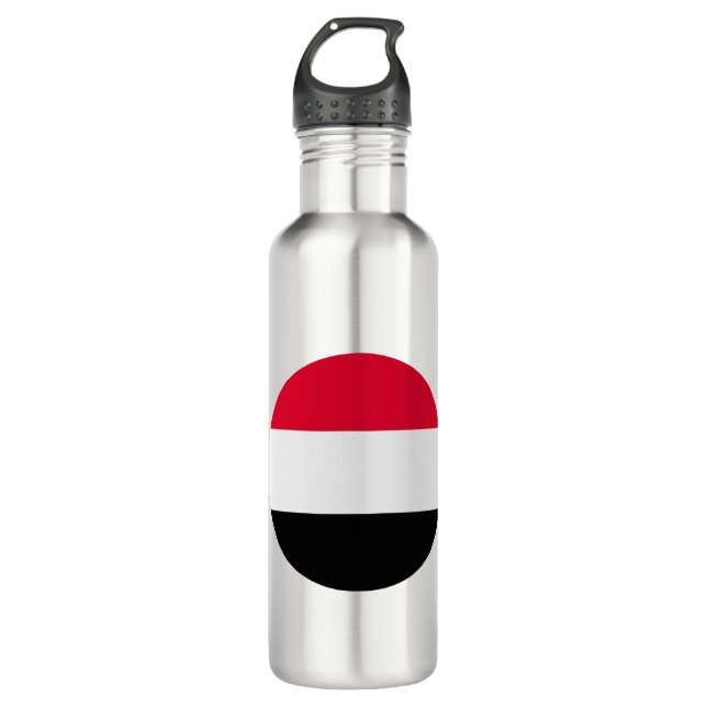 Botella De Agua Bandera de Yemen (Anverso)