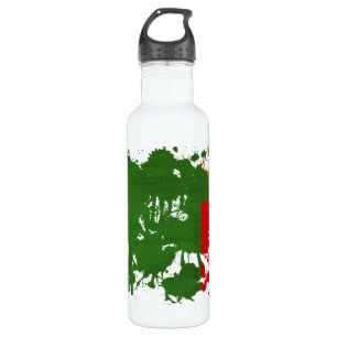 Botella De Agua Bandera de Zambia