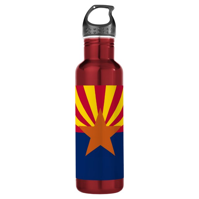 Botella De Agua Bandera del estado de Arizona (Anverso)