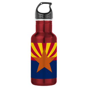 Botella De Agua Bandera del Estado de Arizona