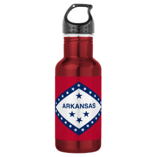 Botella De Agua Bandera del estado de Arkansas