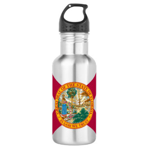 Botella De Agua Bandera del estado de Florida