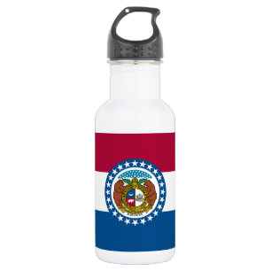 Botella De Agua Bandera del estado de Missouri