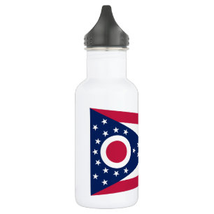 Botella De Agua Bandera del estado de Ohio