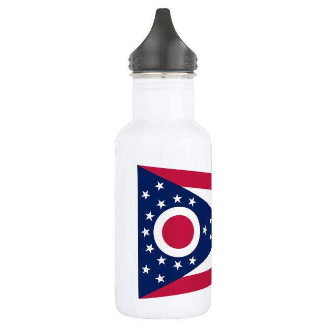 Botella De Agua Bandera del Estado de Ohio (Izquierda)