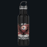 Botella De Agua Bandera del presidente Trump 45° 47° 2025 Águila A<br><div class="desc">El águila del 45° presidente de Trump,  el águila del 2025,  que Trump recuperó a Estados Unidos</div>