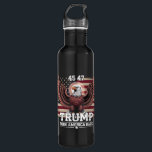 Botella De Agua Bandera del presidente Trump 45° 47° 2025 Águila A<br><div class="desc">El águila del 45° presidente de Trump,  el águila del 2025,  que Trump recuperó a Estados Unidos</div>