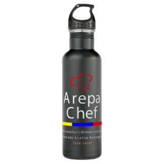 Botella De Agua Bandera del Skyline de Dubái Emiratos Árabes Unido