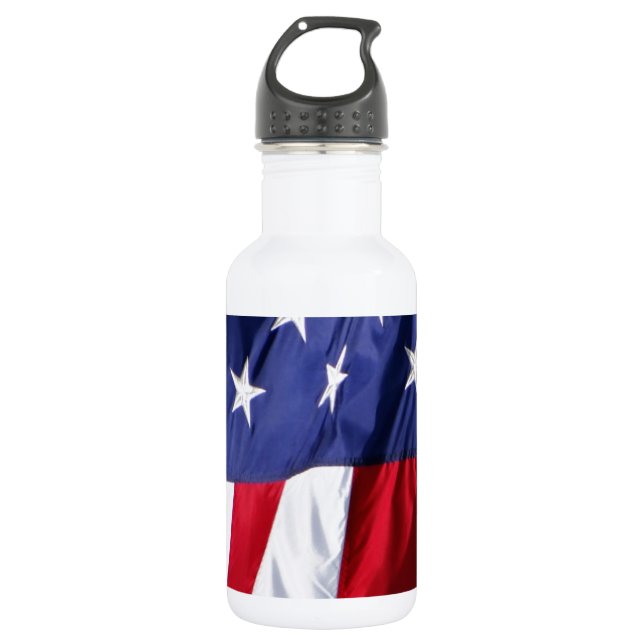 Botella De Agua Bandera EE. UU. (Anverso)