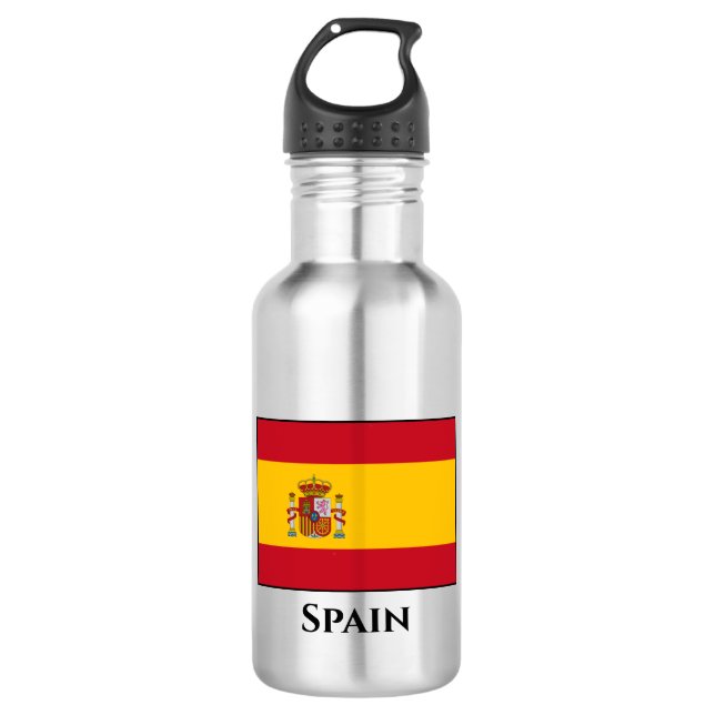 Botella De Agua Bandera española (Anverso)