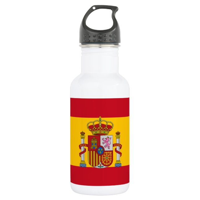 Botella De Agua Bandera española (Anverso)