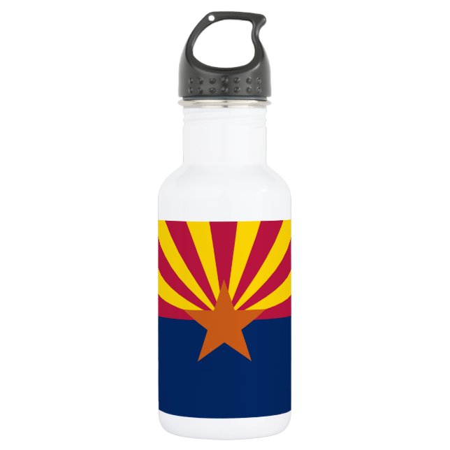 Botella De Agua Bandera Estatal de Arizona (Anverso)