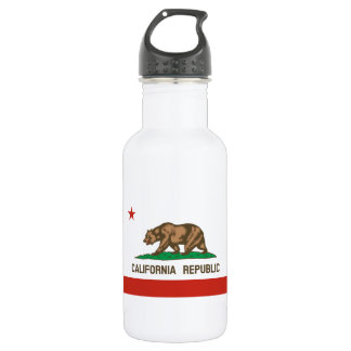 Botella De Agua Bandera estatal de California