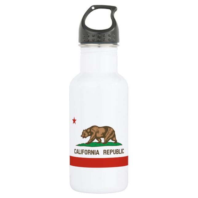 Botella De Agua Bandera estatal de California (Anverso)