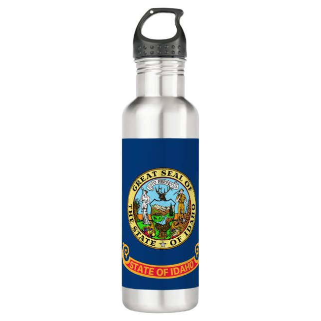 Botella De Agua Bandera estatal de Idaho (Anverso)
