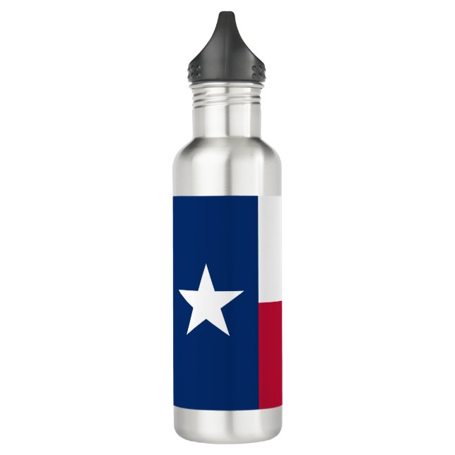 Botella De Agua Bandera Estatal de Texas (Texas) (Izquierda)