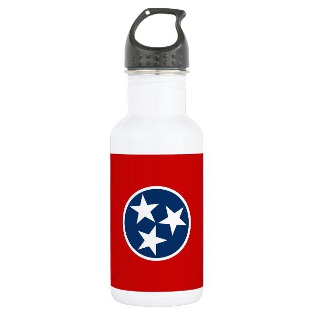 Botella De Agua Bandera Estatal Tennessee (Anverso)