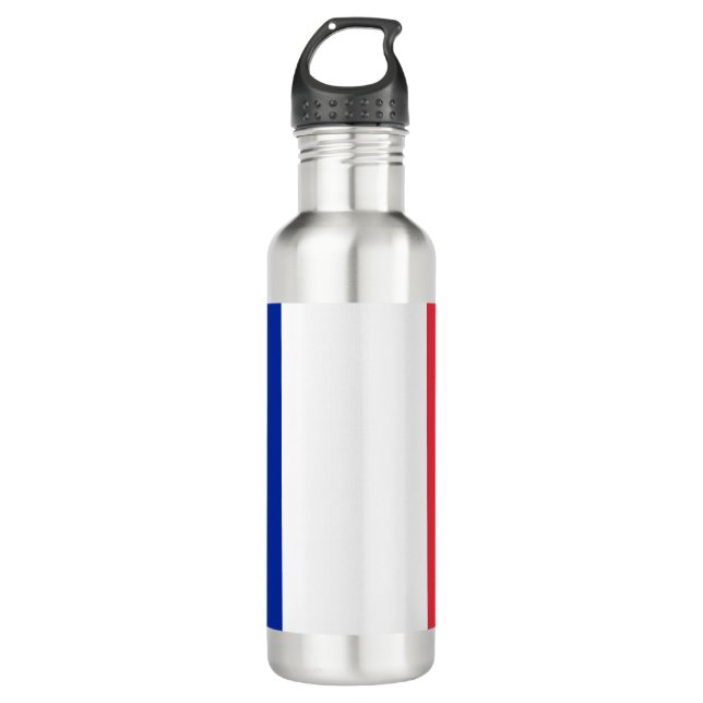 Botella De Agua Bandera francesa (Francia) (Anverso)