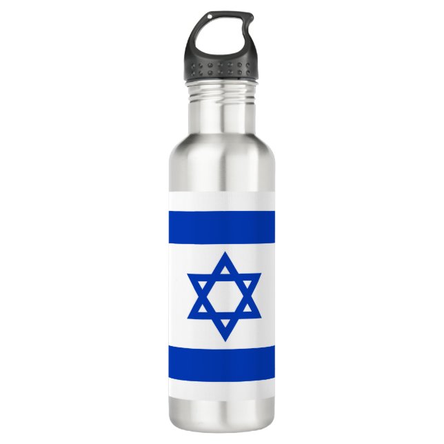 Botella De Agua Bandera israelí (Israel) (Anverso)