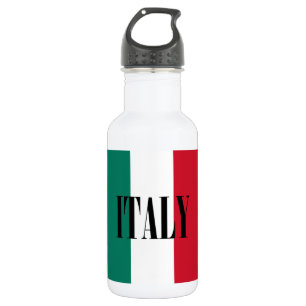 Botella De Agua Bandera italiana Italia Il Tricolore