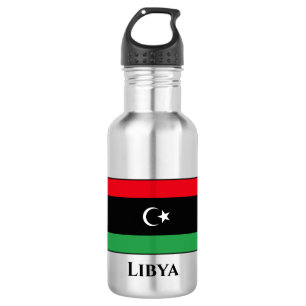 Botella De Agua Bandera Libia (libia)