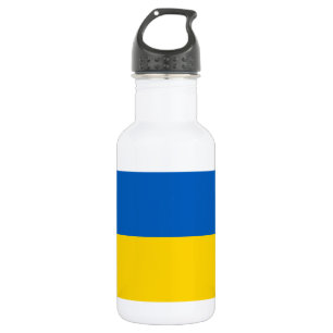 Botella De Agua Bandera nacional de Ucrania