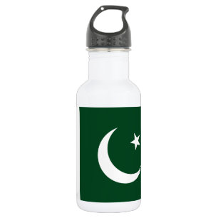 Botella De Agua Bandera nacional del mundo de Paquistán