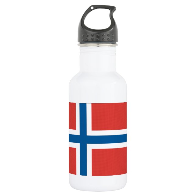 Botella De Agua Bandera noruega (Anverso)