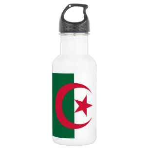Botella De Agua Bandera patriótica argelina