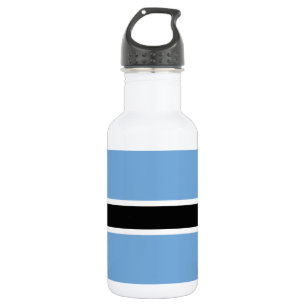 Botella De Agua Bandera patriótica de Botsuana