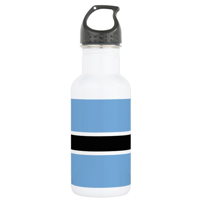Botella De Agua Bandera patriótica de Botsuana (Anverso)