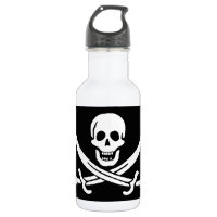 Bandera Pirata Calavera Espadas Cruzadas