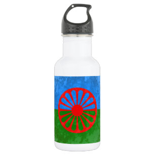 Botella De Agua Bandera romaní