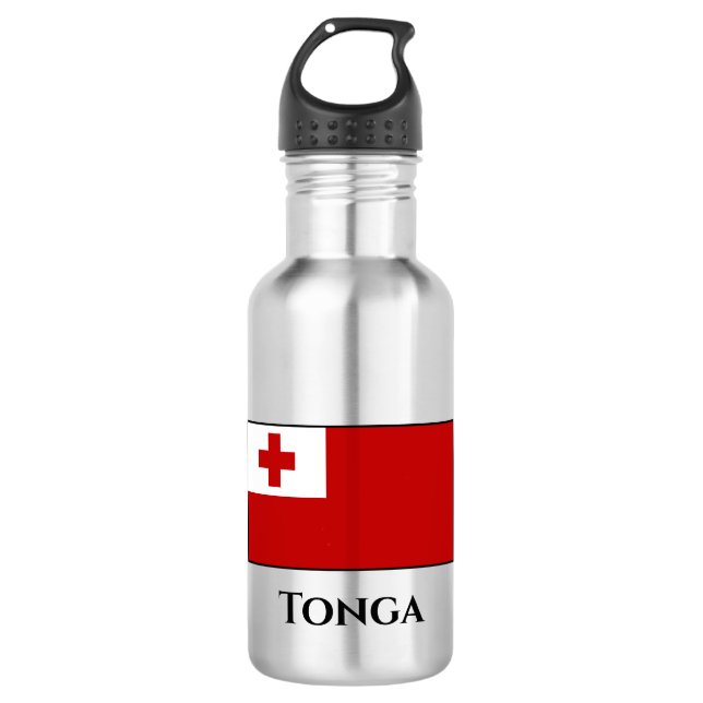 Botella De Agua Bandera tonga (Anverso)
