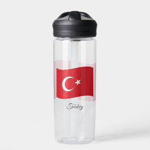 Botella De Agua Bandera turca, Turquía patriótica